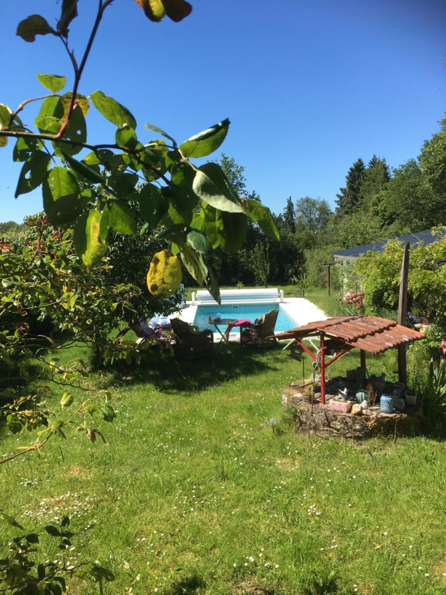 Chambre Au Jardin Tente De Charme Eguzon-Chantome Екстериор снимка